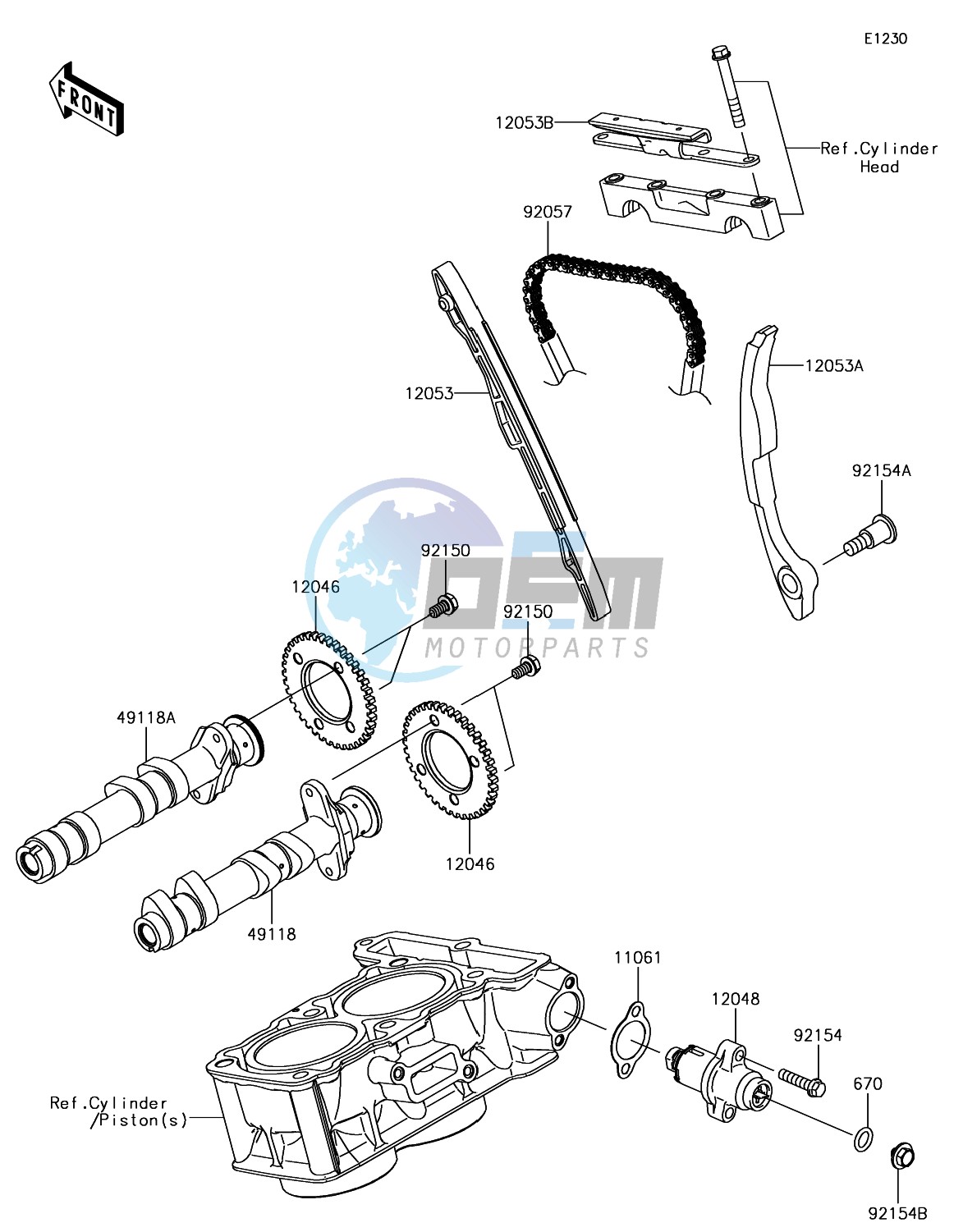 Camshaft(s)/Tensioner