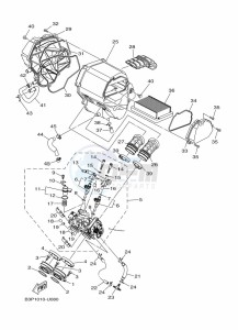 YZF250-A (B6P4) drawing INTAKE