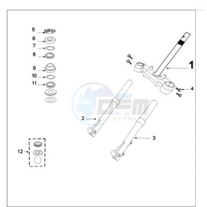 TWEET 50 NA drawing FRONT FORK