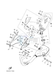 MTN320-A MTN-320-A MT-03 (B9A2) drawing EXHAUST