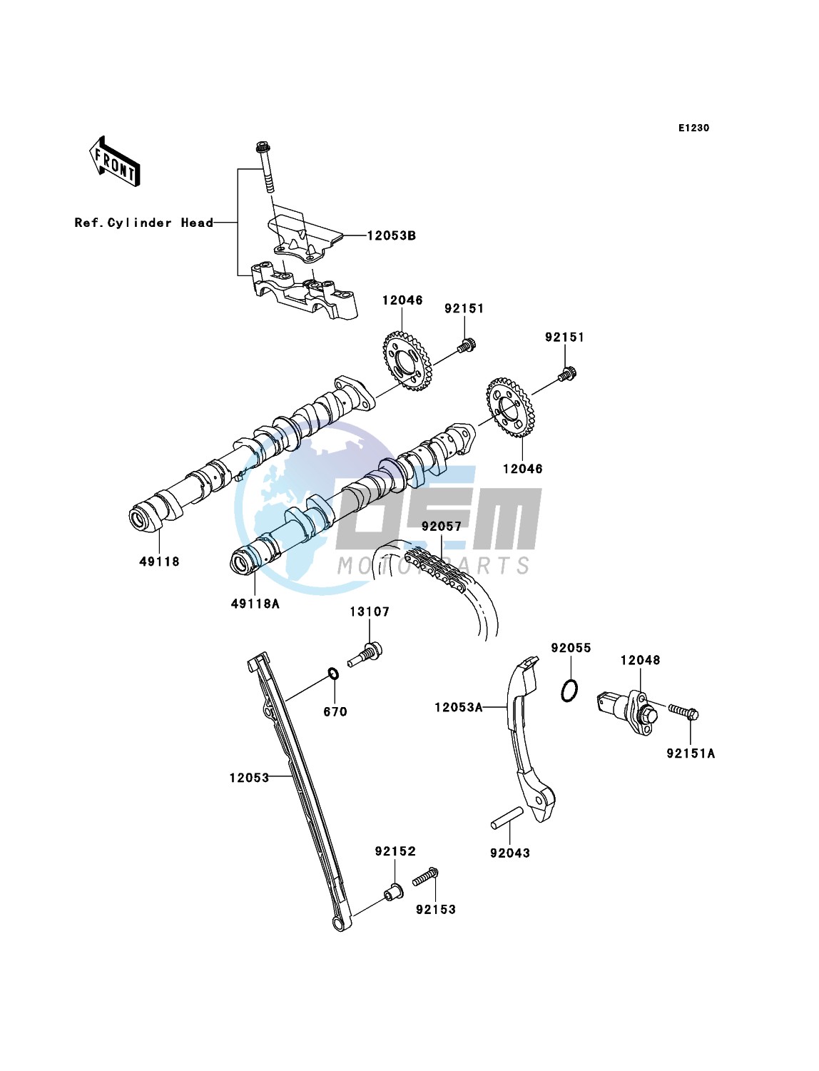 Camshaft(s)/Tensioner