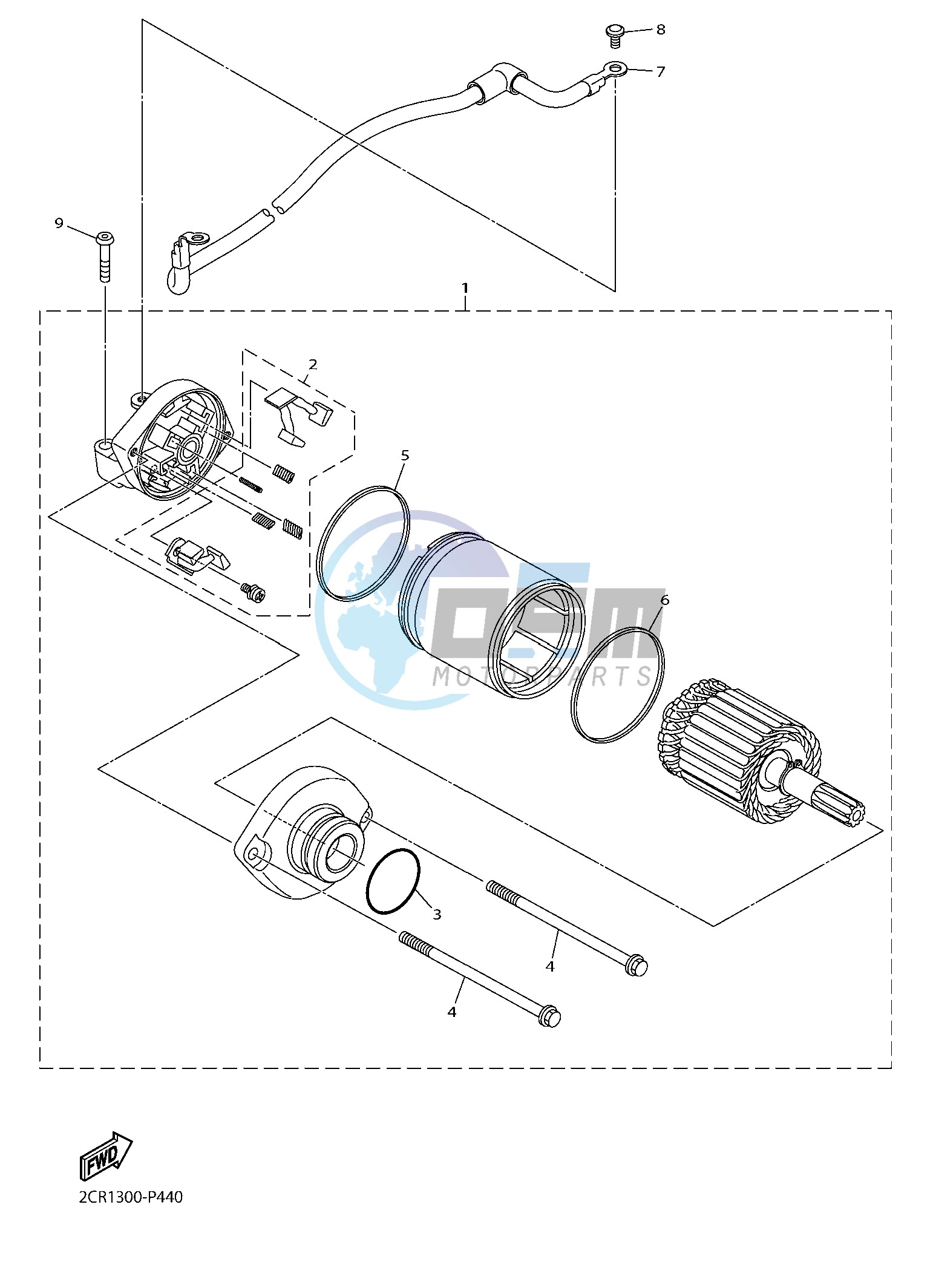 STARTING MOTOR