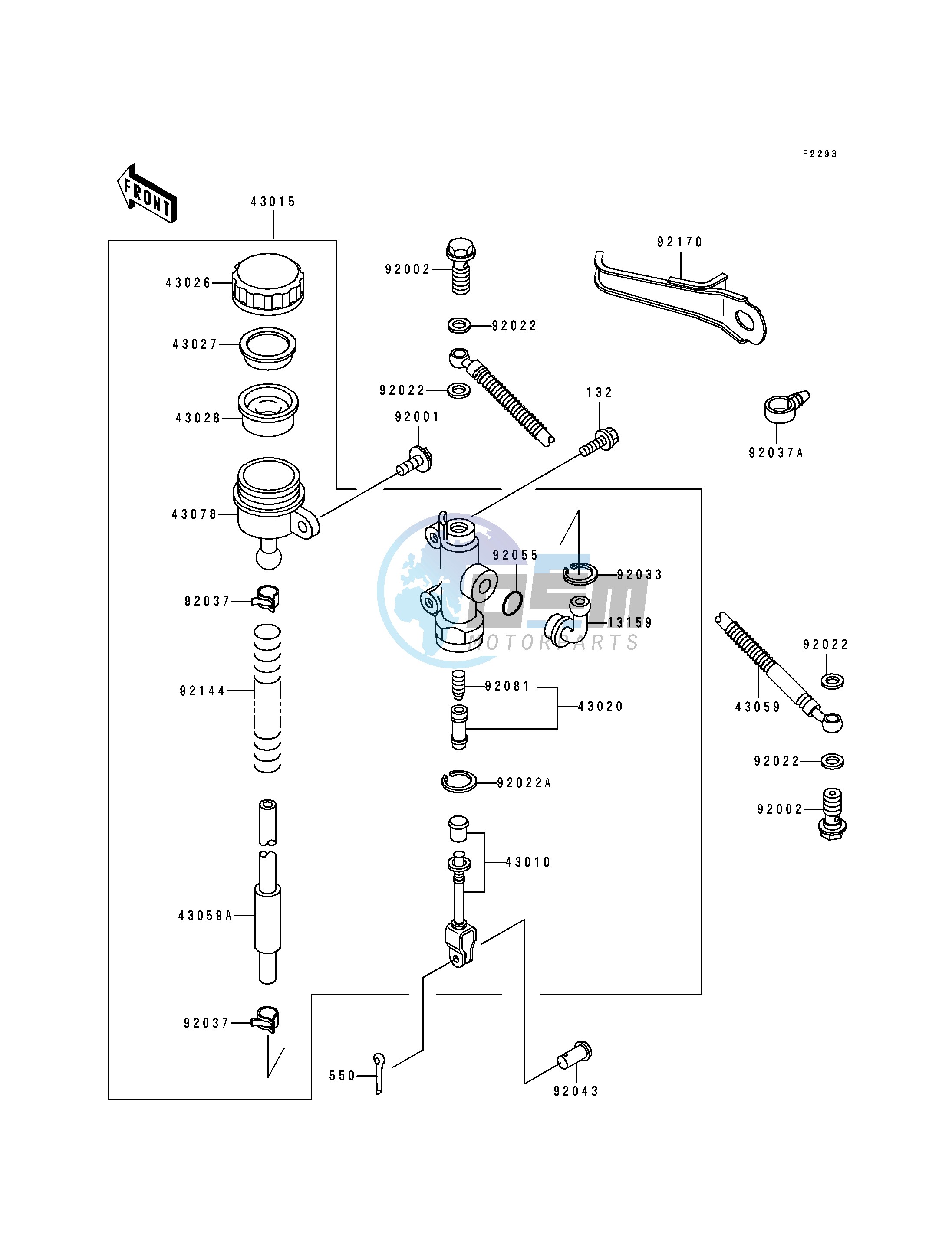 REAR MASTER CYLINDER