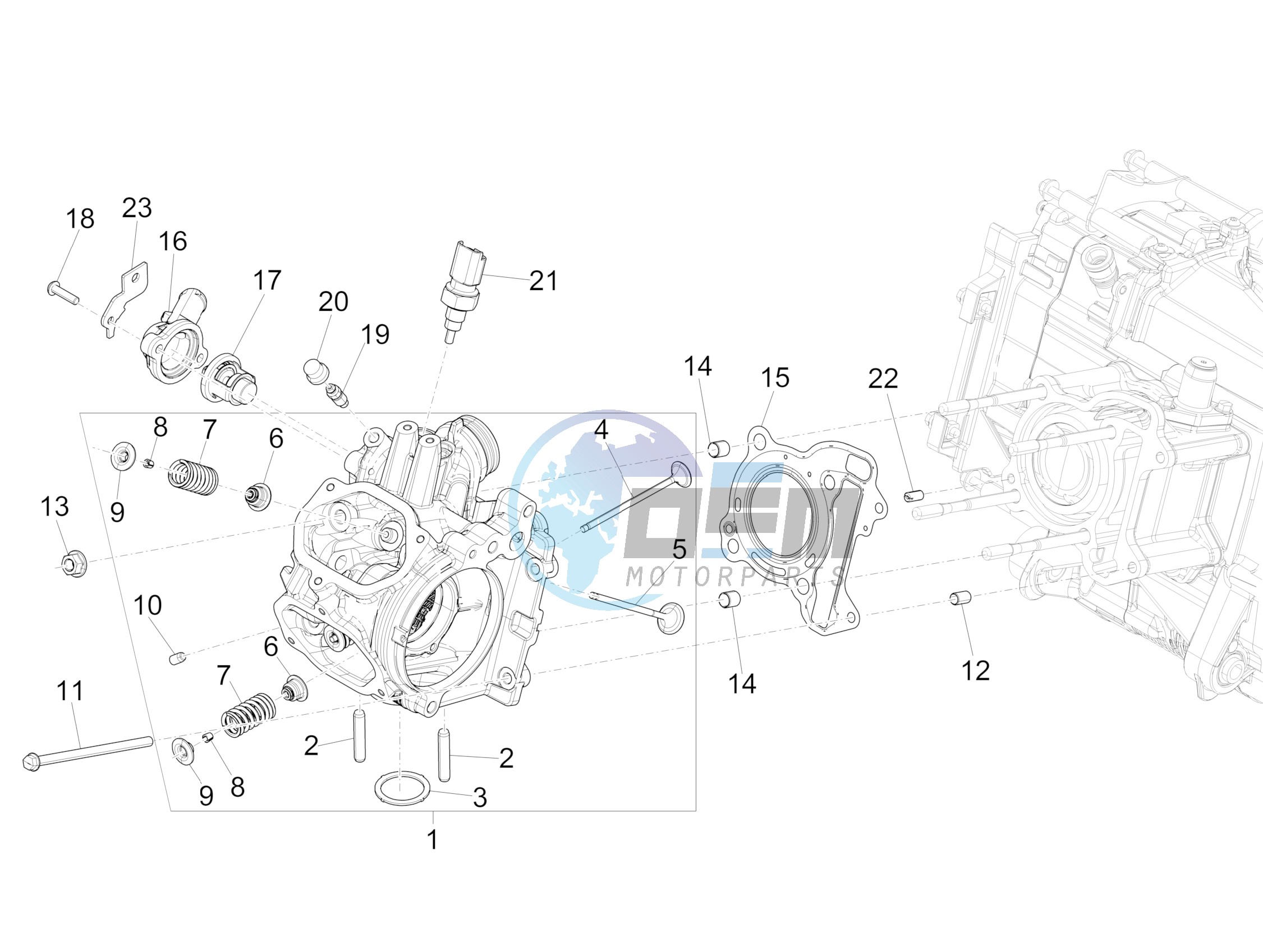 Head unit - Valve