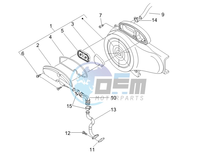 Secondary air box