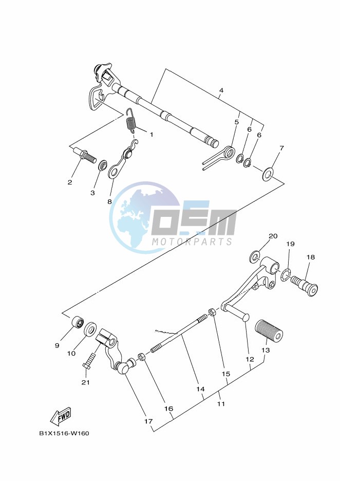 SHIFT SHAFT