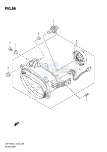 VZR1800 (E2) INTRUDER drawing HEADLAMP