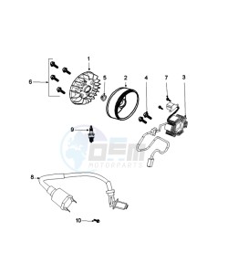 FIGHT 4 50 4T drawing IGNITION PART