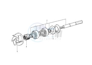 Hexagon 125-150 drawing Water pump