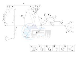 Liberty 150 4t e3 moc drawing Main cable harness