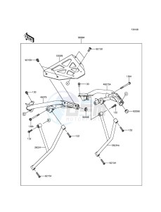 ER-6F_ABS EX650FCF XX (EU ME A(FRICA) drawing Accessory(Topcase Bracket)