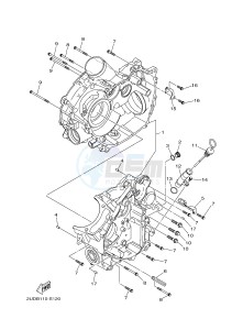 YFM700FWAD YFM70GPHJ GRIZZLY 700 EPS (B1AG) drawing CRANKCASE