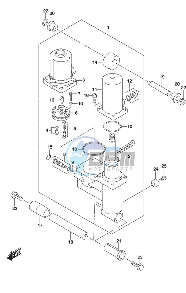 Trim Cylinder High Thrust