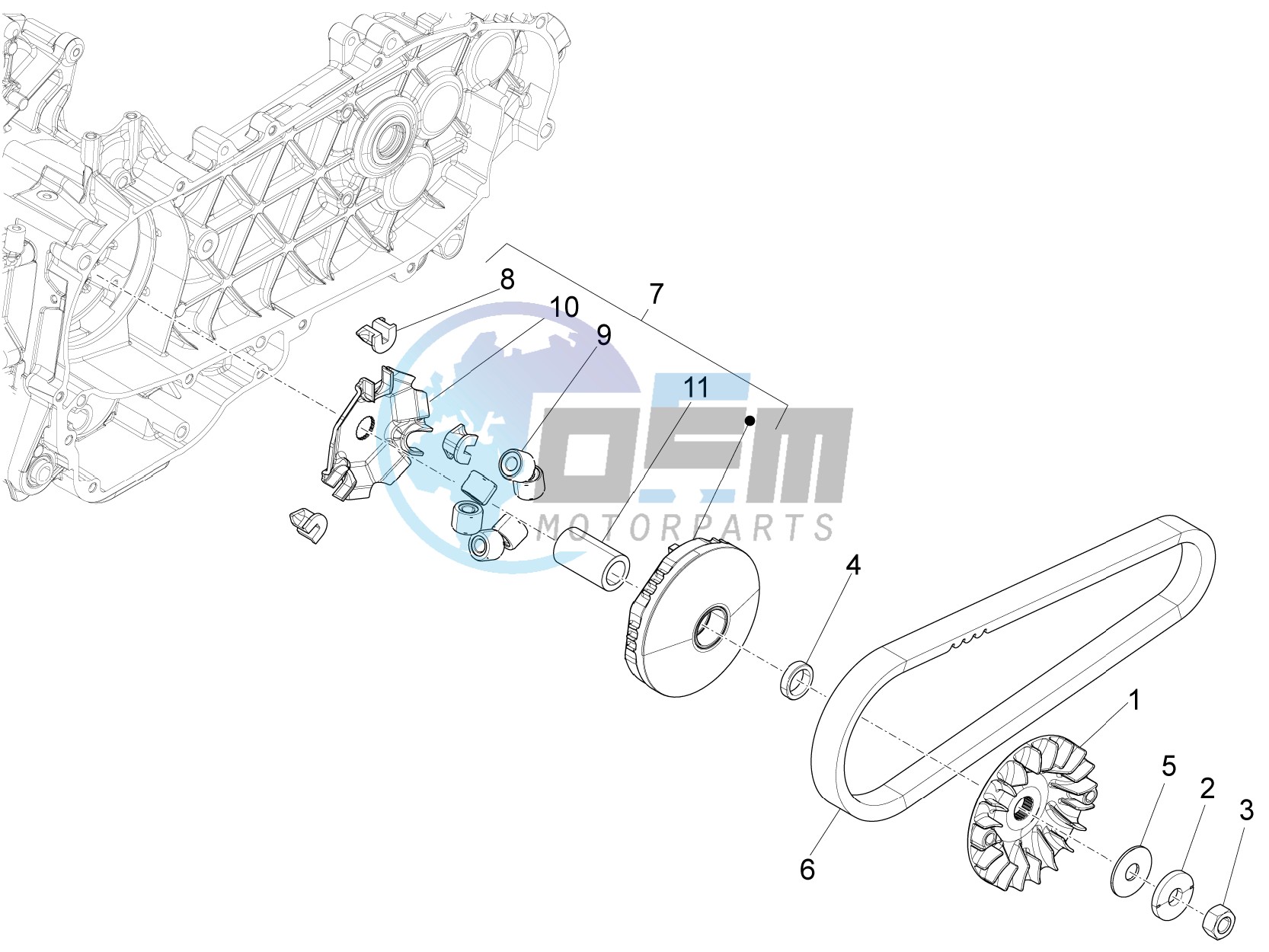 Driving pulley