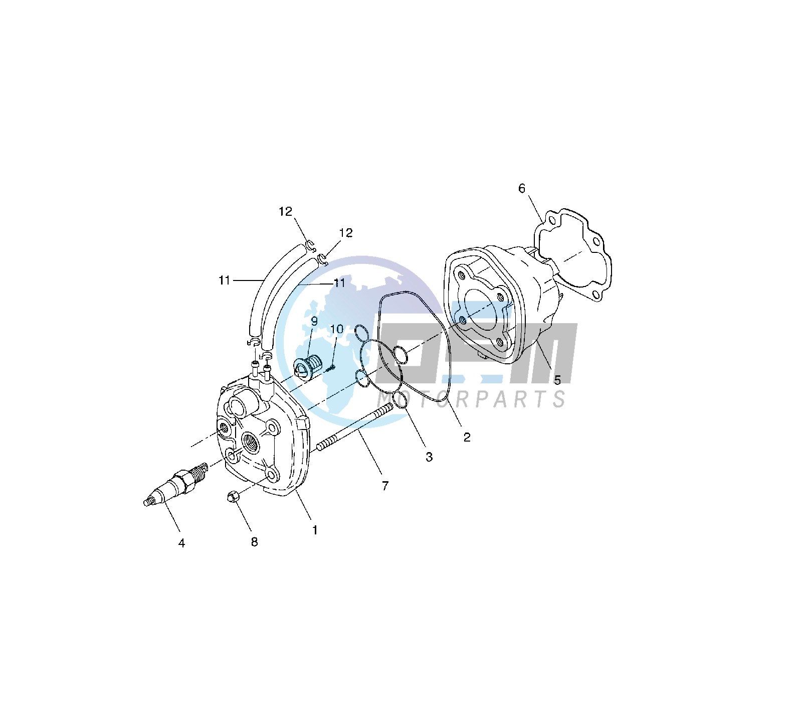 CYLINDER AND HEAD