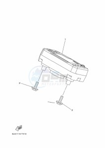 YFM450FWB YFM45KDXK (BJ59) drawing METER