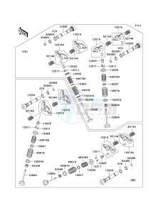 VN 1600 B [VULCAN 1600 MEAN STREAK] (B6F-B8FA) B7FA drawing VALVE-- S- -