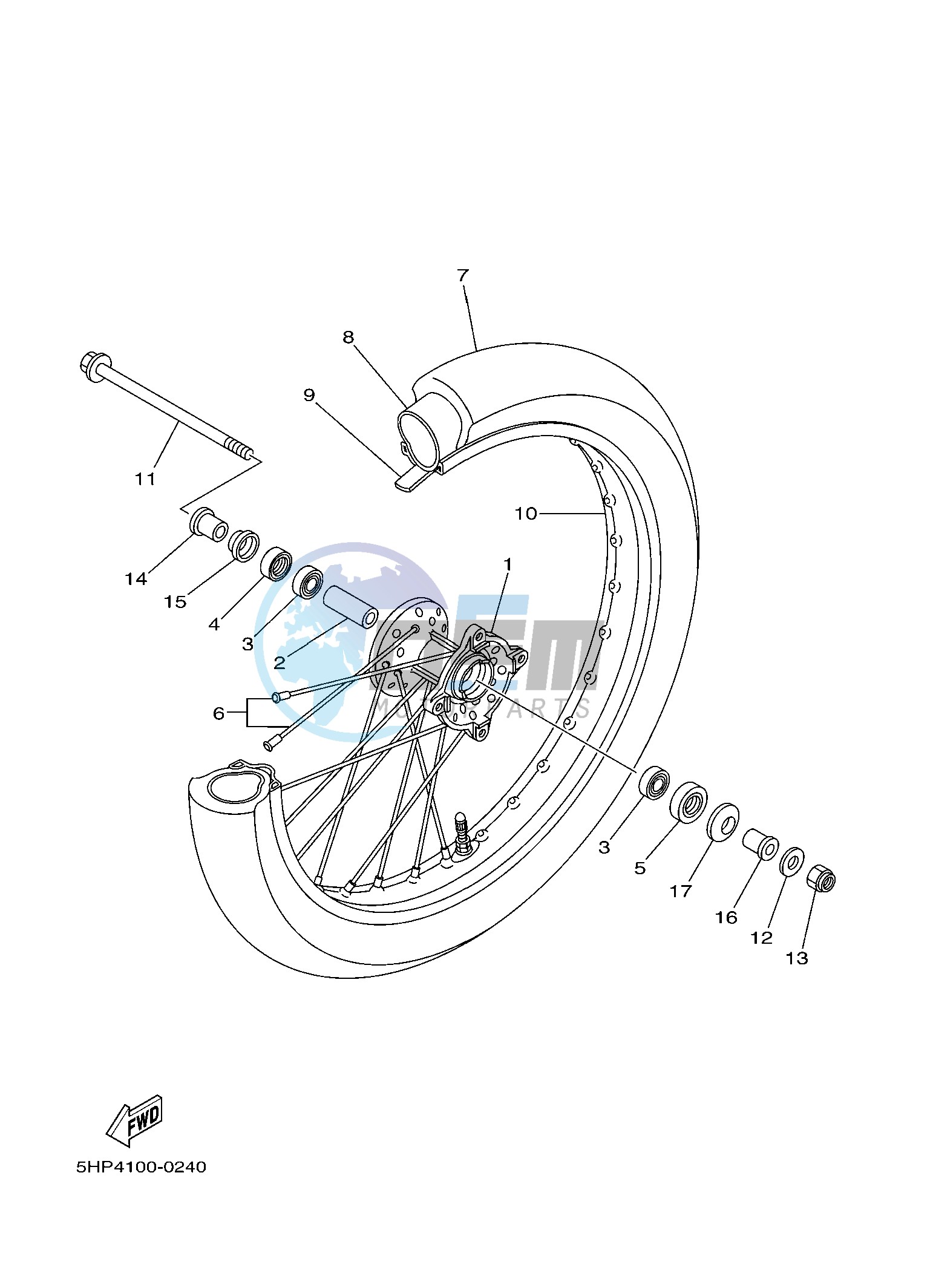 FRONT WHEEL 2