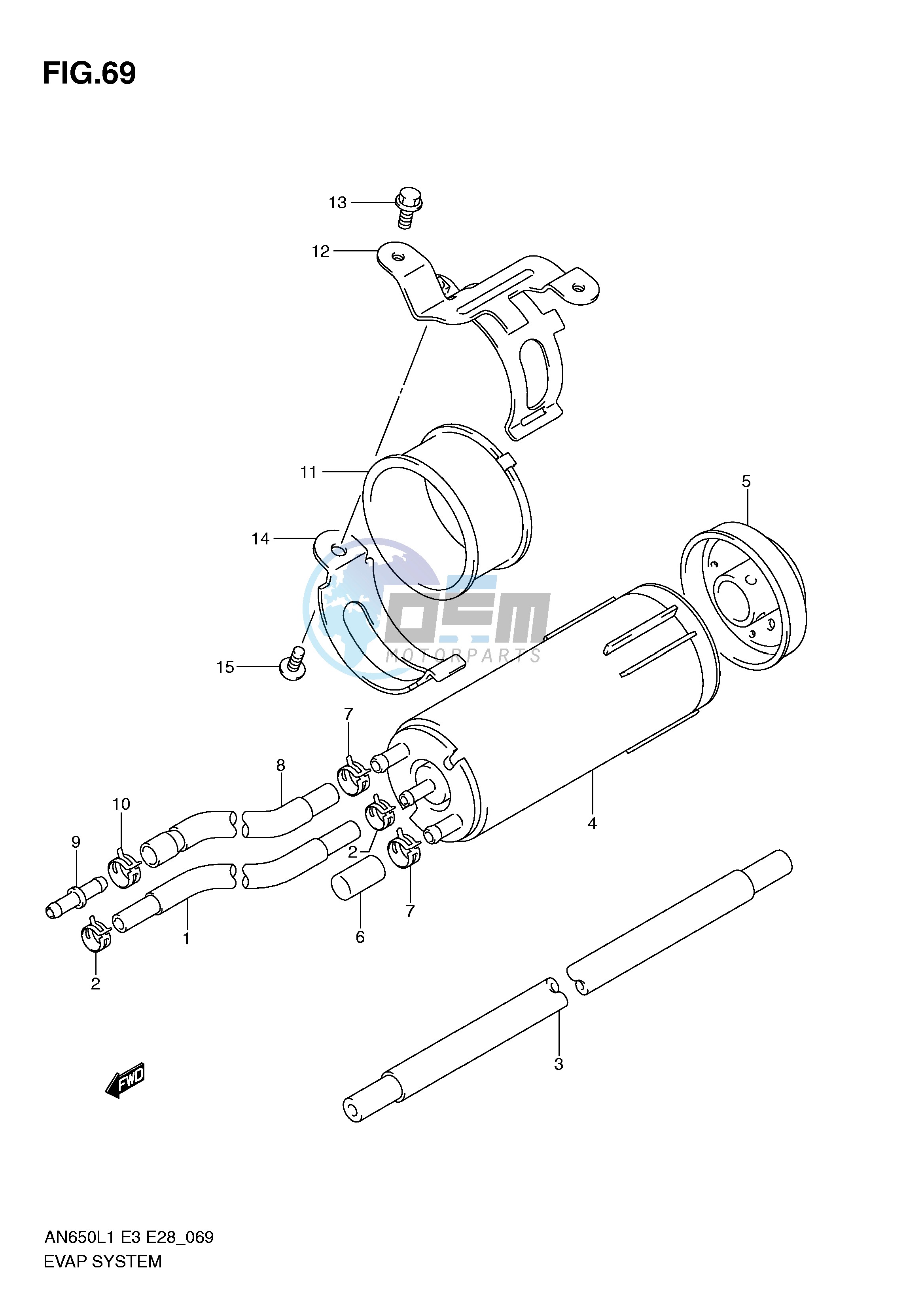 EVAP SYSTEM (AN650AL1 E33)