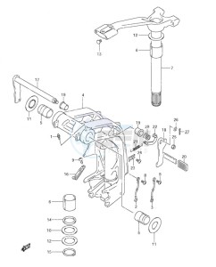 DF 115 drawing Swivel Bracket