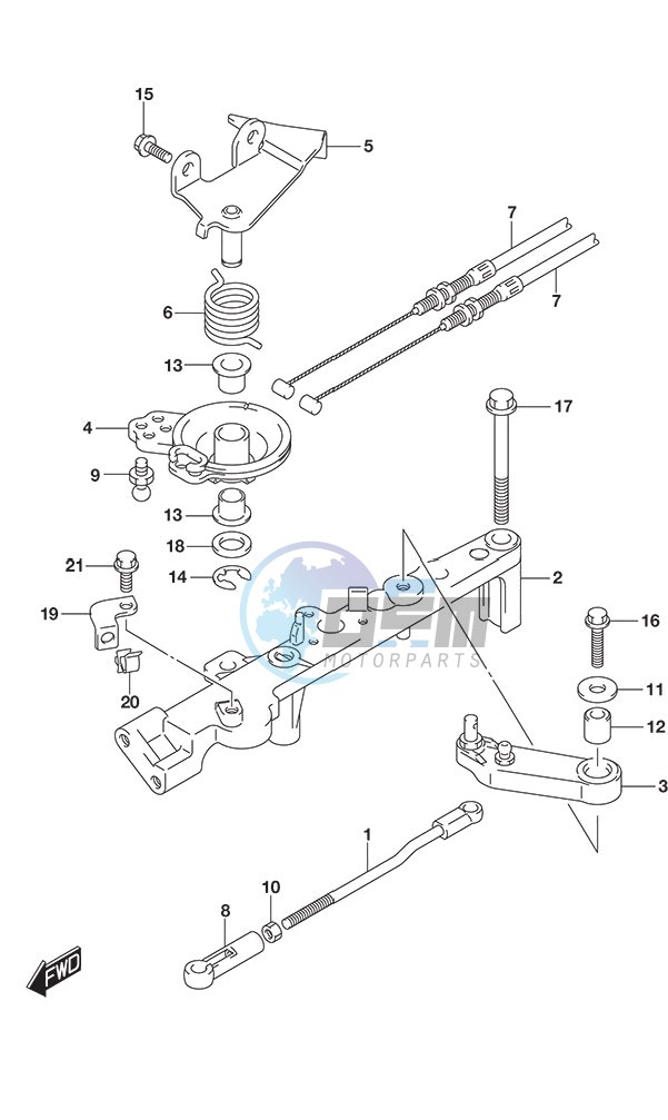 Throttle Rod