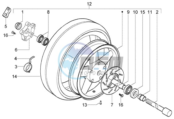 Front wheel