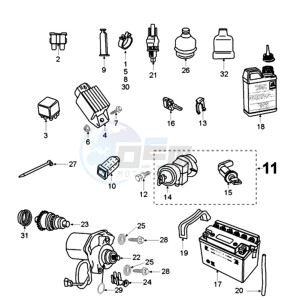 VIVA 2 SL4 A drawing ELECTRIC PART