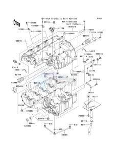 ZR 750 L [Z750 AU] (L7F-L8F) L8F drawing CRANKCASE