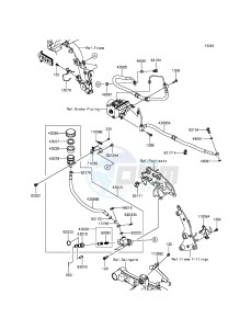 VULCAN_S_ABS EN650BFF XX (EU ME A(FRICA) drawing Rear Master Cylinder