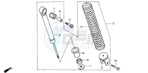 NH80MS drawing REAR CUSHION