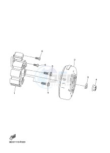 YFM90R YFM09RYXG (BD33) drawing GENERATOR