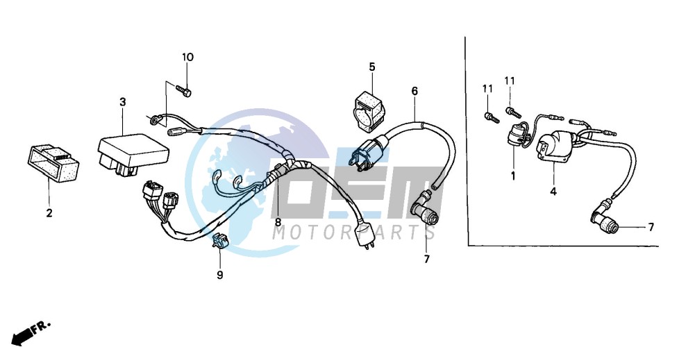 WIRE HARNESS/ IGNITION COIL