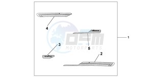 NSS250 drawing SIDE MOLDING