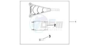 CBR1000RAA BR / ABS - (BR / ABS) drawing TANK BAG