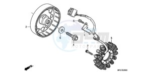 CB600FA39 Spain - (SP / ABS ST 25K) drawing GENERATOR