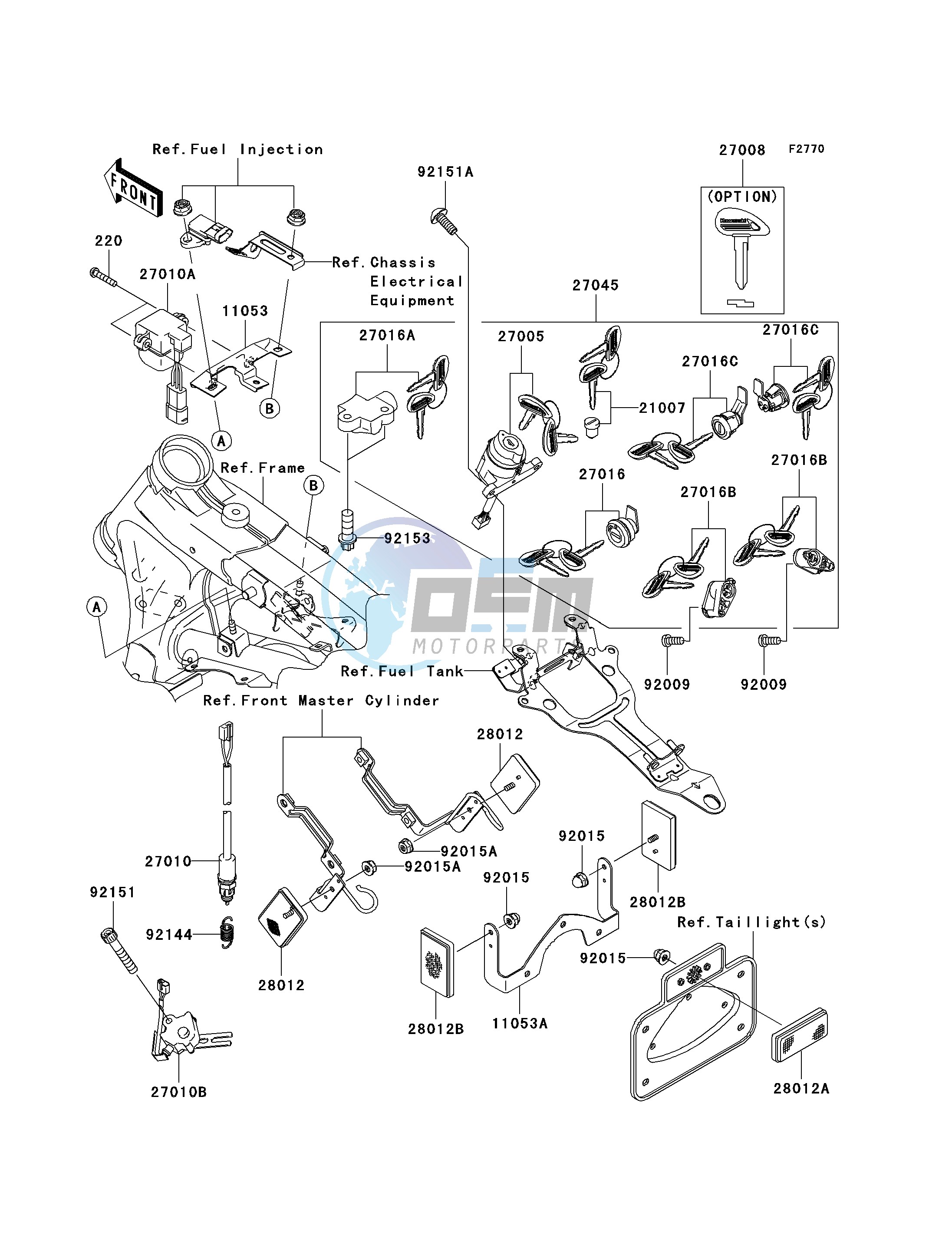 IGNITION SWITCH_LOCKS_REFLECTORS