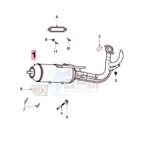 LUDIX 14 RLA ELEGANCE drawing EXHAUST