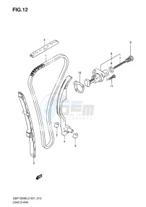 GSF-1250S ABS BANDIT EU drawing CAM CHAIN