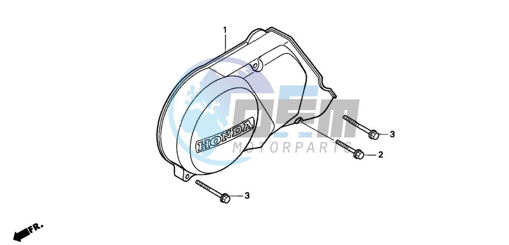 LEFT CRANKCASE COVER