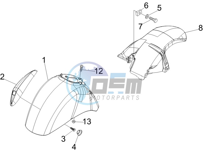 Wheel housing - Mudguard