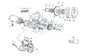 ELEPHANT 900 drawing ELECTRIC STARTER-IGNITION