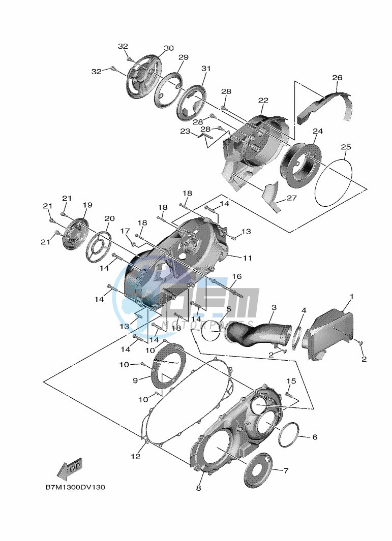 CRANKCASE COVER 2