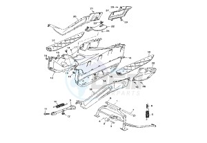 YP R X-MAX 250 drawing STAND- FOOTREST