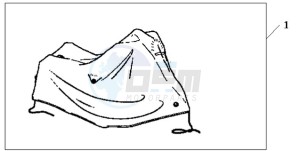 CBR1000RA9 UK - (E / ABS) drawing BODY COVER L