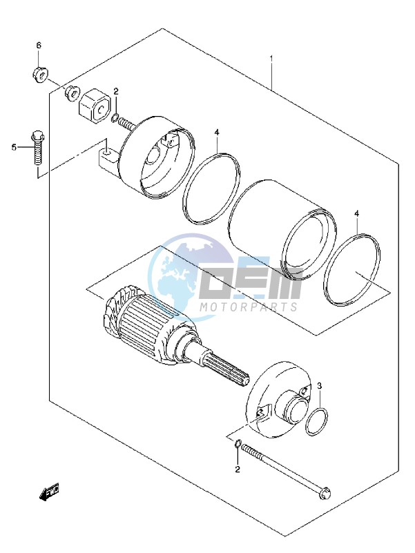 STARTING MOTOR