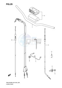 RM-Z450 (E3-E28) drawing HANDLEBAR (RM-Z450K8 K9 L0)