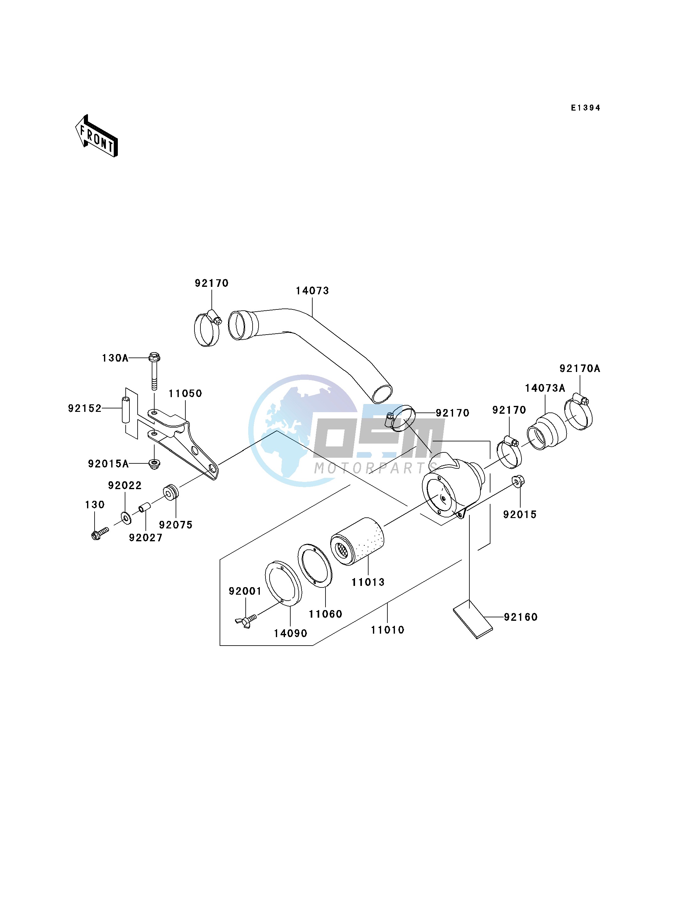 AIR CLEANER-BELT CONVERTER