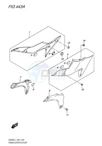 SV650 ABS EU drawing FRAME CENTER COVER