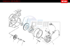 MRX-125-4T-BLUE drawing STATOR  EURO3