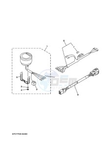 F40BETL drawing SPEEDOMETER